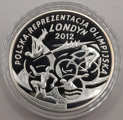 Moneta 10 zł Londyn 2012 r.