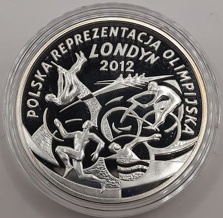 Moneta 10 zł Londyn 2012 r.