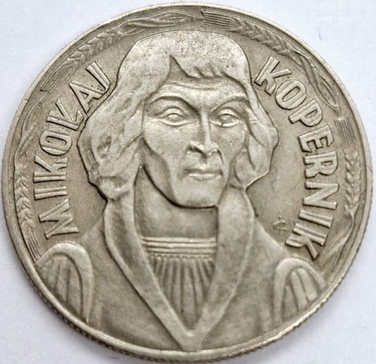 Moneta 10 zł Mikołaj Kopernik 1969 stan 3