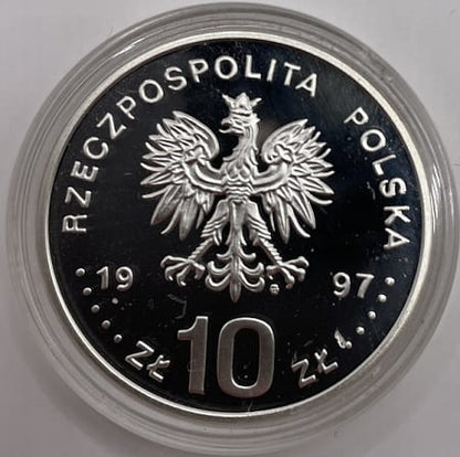 Moneta 10 zł Nagano 1998