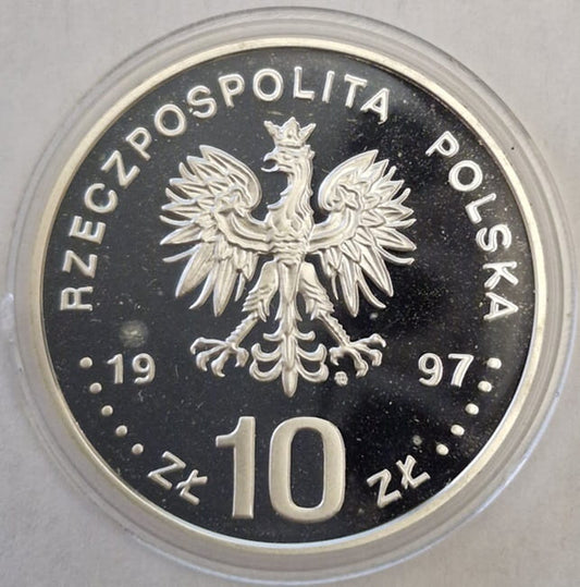 Moneta 10 zł Paweł Edmund Strzelecki 1997