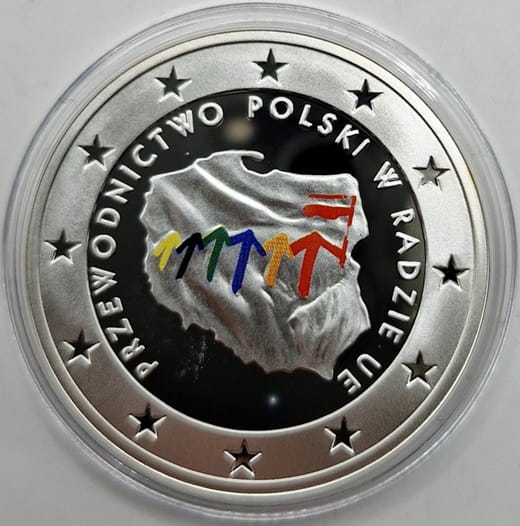 Moneta 10 zł Przewodnictwo Polski w Radzie UE 2011