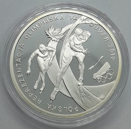 Moneta 10 zł Reprezentacja Olimpijska Vancouver 2010 r.