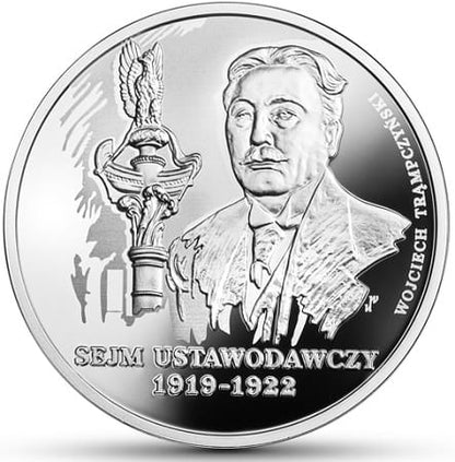 Moneta 10 zł Sejm ustawodawczy 1919-1922 2019 r.