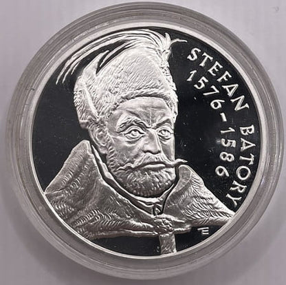 Moneta 10 zł Stefan Batory popiersie 1997