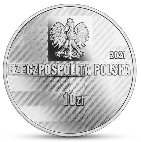 Moneta 10 zł Tadeusz Brzeski 2021