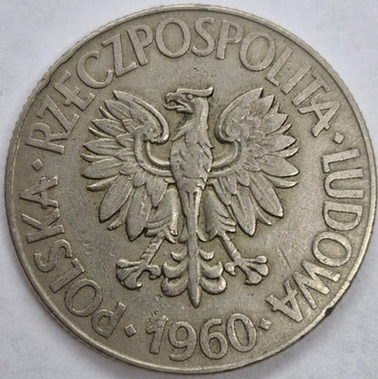 Moneta 10 zł Tadeusz Kościuszko 1960