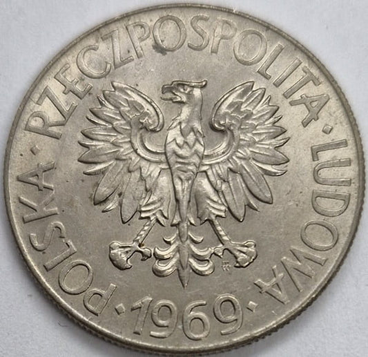 Moneta 10 zł Tadeusz Kościuszko 1969 stan 2