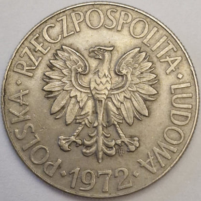 Moneta 10 zł 1972 Tadeusz Kościuszko stan 3