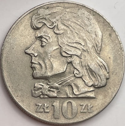 Moneta 10 zł Tadeusz Kościuszko 1973 stan 3