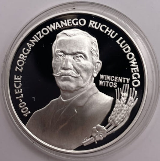 Moneta 10 zł Wincenty Witos 1995