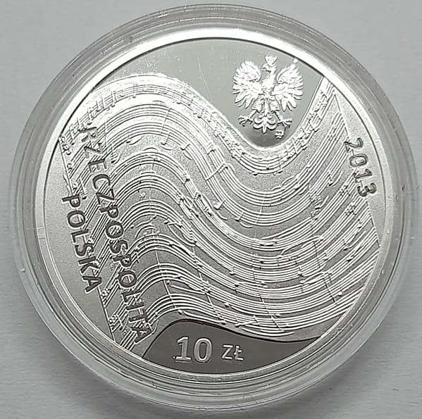 Moneta 10 zł Witold Lutosławski 2013