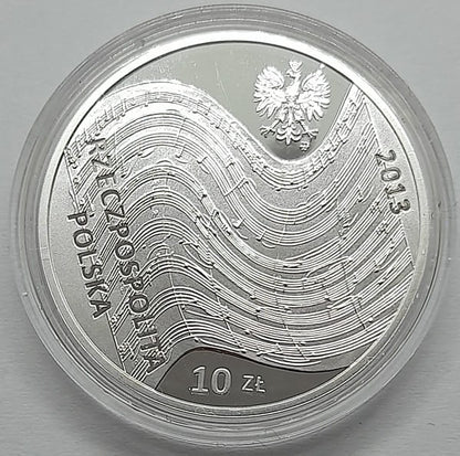Moneta 10 zł Witold Lutosławski 2013
