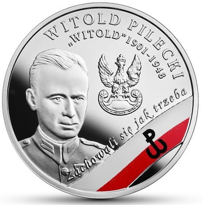 Moneta 10 zł Witold Pilecki Witold 2017
