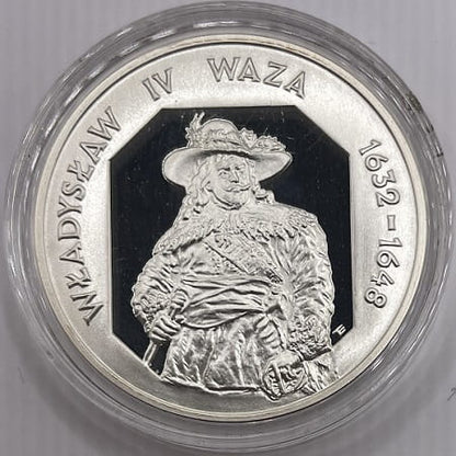 Moneta 10 zł Władysław IV Waza półpostać 1999