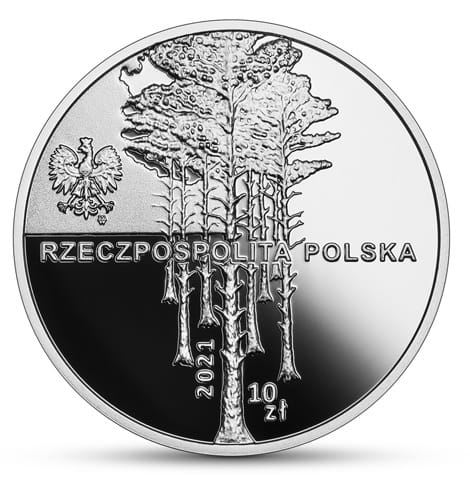 Moneta 10 zł  Zbrodnia w Piaśnicy 2021