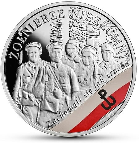 Moneta 10 zł Żołnierze Niezłomni 2017