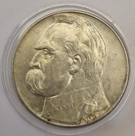 Moneta 10 złotych 1936 Józef Piłsudski stan 2