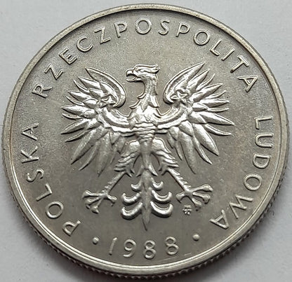 Moneta 10 zł 1988