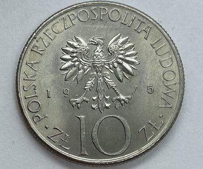 Moneta 10 złotych Adam Mickiewicz 1975