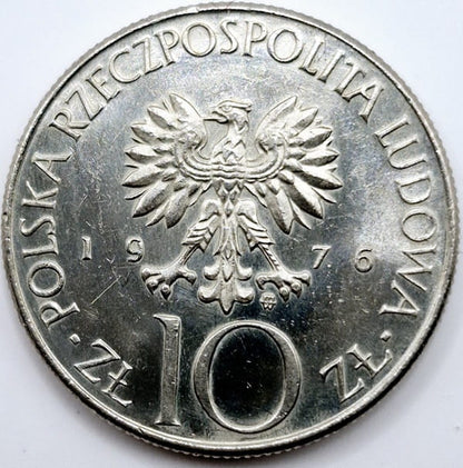 Moneta 10 złotych Adam Mickiewicz 1976