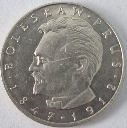 Moneta 10 złotych Bolesław Prus 1977