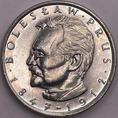 Moneta 10 zł Bolesław Prus 1984