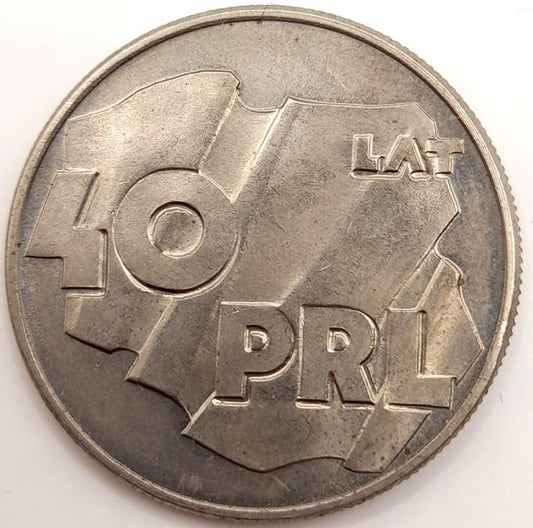 Moneta 100 zł 40 lat PRL 1984