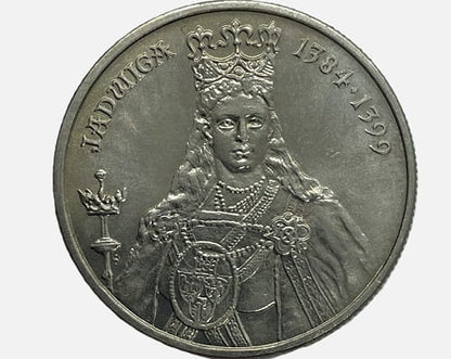 Moneta 100 zł Jadwiga 1988