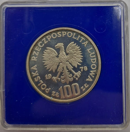 Moneta 100 zł Janusz Korczak 1978