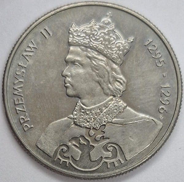 Moneta 100 zł Przemysław II 1985