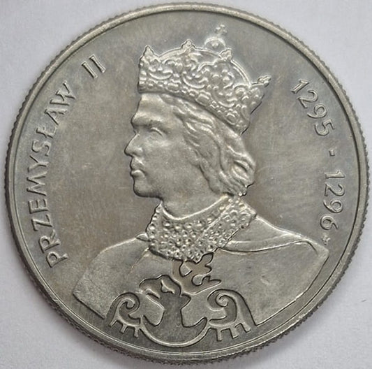 Moneta 100 zł Przemysław II 1985