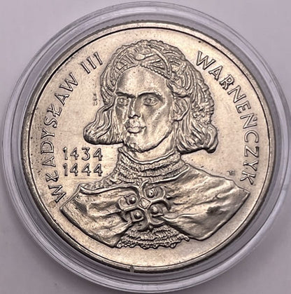 Moneta 10000 zł Władysław III Warneńczyk 1992