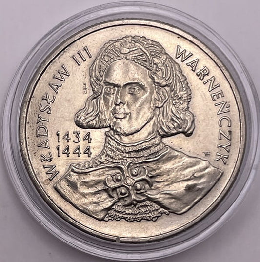 Moneta 10000 zł Władysław III Warneńczyk 1992