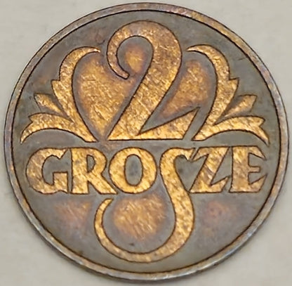 Moneta 2 grosze 1936