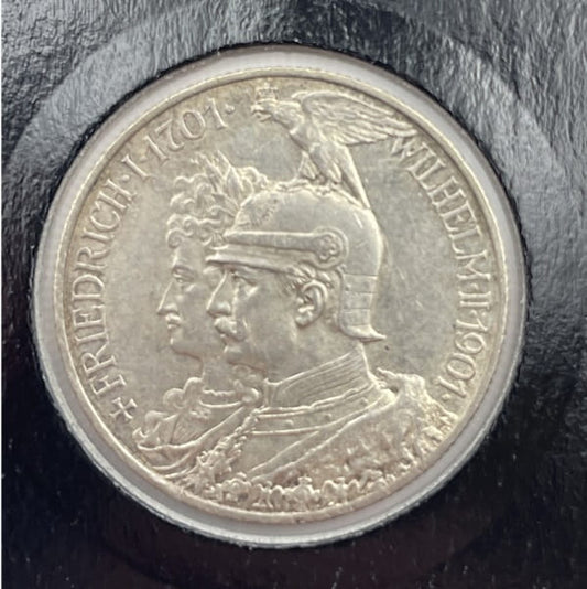 Moneta 2 marki 1901 200-lecie Królestwa Prus