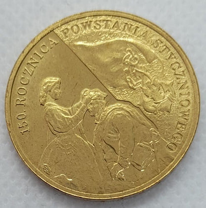 Moneta 2 zł 150 rocznica Powstania Styczniowego 2013