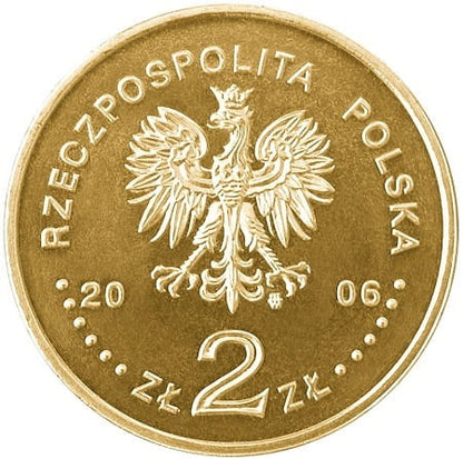Moneta 2 zł 30 rocznica Czerwca 76 2006