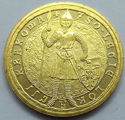 Moneta 2 zł 750-lecie lokacji Krakowa  2007