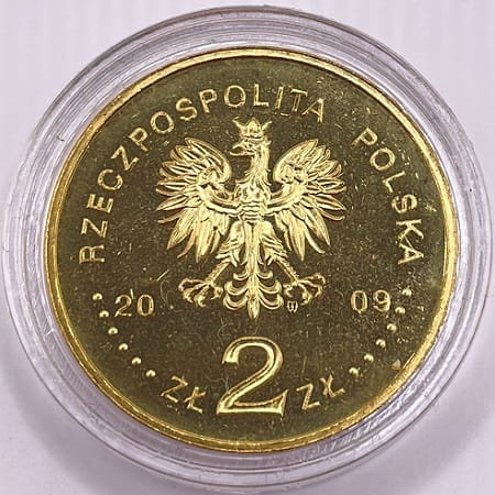 Moneta 2 zł 95 rocznica wymarszu Pierwszej Kompanii 2009