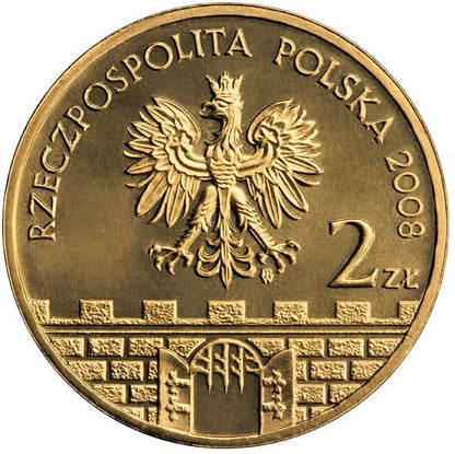 Moneta 2 zł Bielsko-Biała 2008