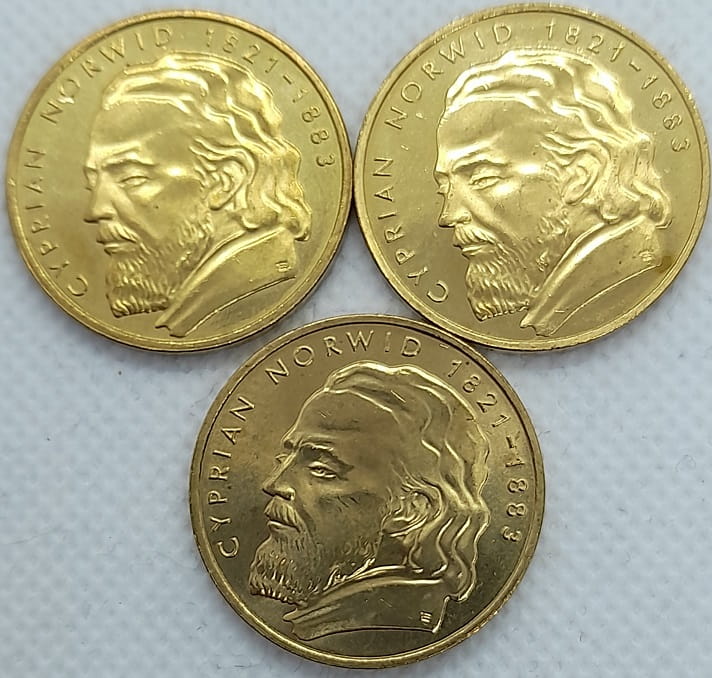 Moneta 2 zł Cyprian Norwid 2013