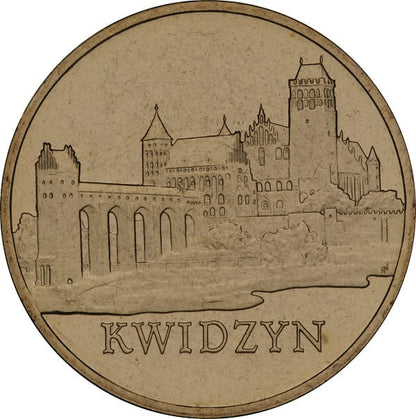 Moneta 2 zł Kwidzyn 2007