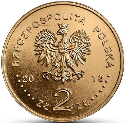 Moneta 2 zł niszczyciel rakietowy Warszawa 2013