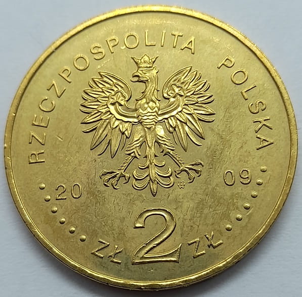 Moneta 2 zł Polacy ratują Żydów Żegota 2009