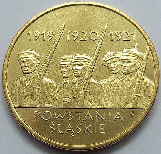 Moneta 2 zł Powstania Śląskie 2011