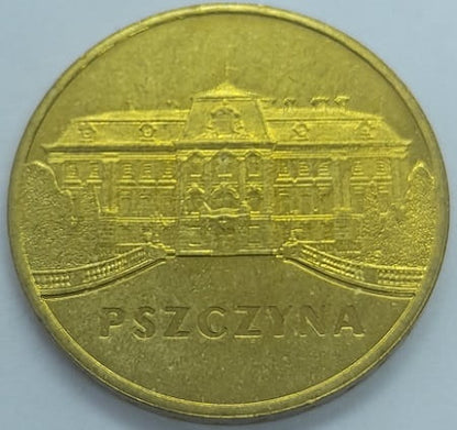 Moneta 2 zł Pszczyna 2006
