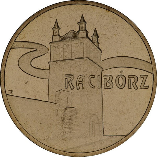 Moneta 2 zł Racibórz 2007