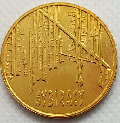 Moneta 2 zł Sybiracy 2008