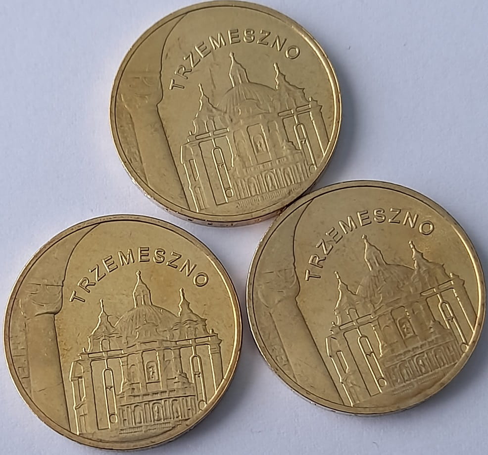 Moneta 2 zł Trzemeszno  2010